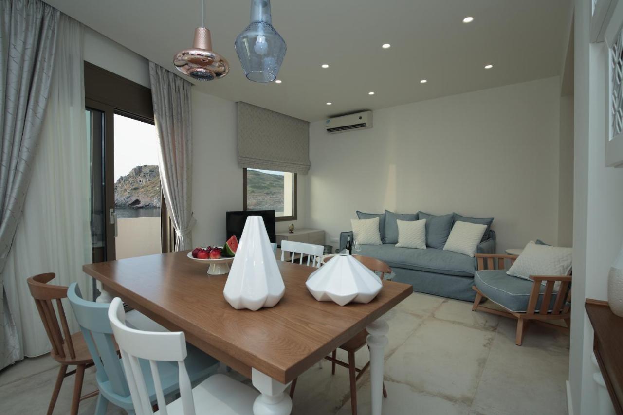 Almyra Seaside House Mókhlos Exterior foto